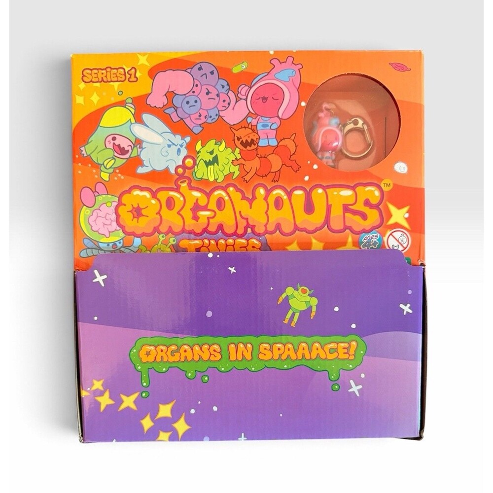 Organauts Tinies Collectible Character Keychain 24 Pack Series 1 Blind Bags